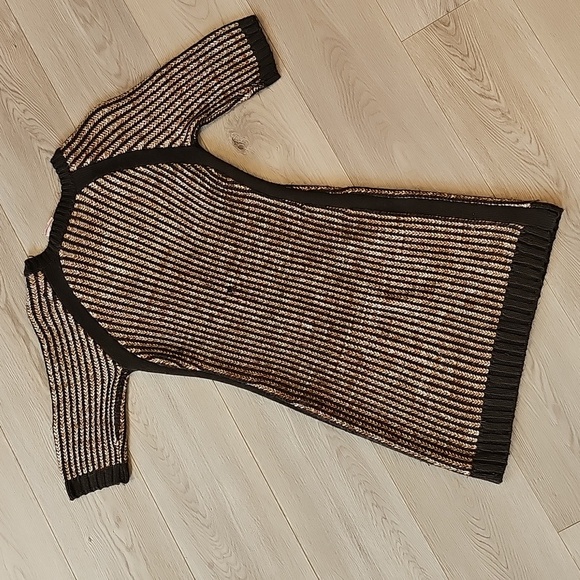 Romeo & Juliet Couture Retro Chunky Knit Sweater Dress, Small - Picture 15 of 16